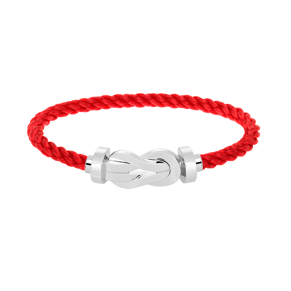 [Super CiCi ]CHANCE LARGE 8 FIGURE BUCKLE NO DIAMOND BRACELET SILVER