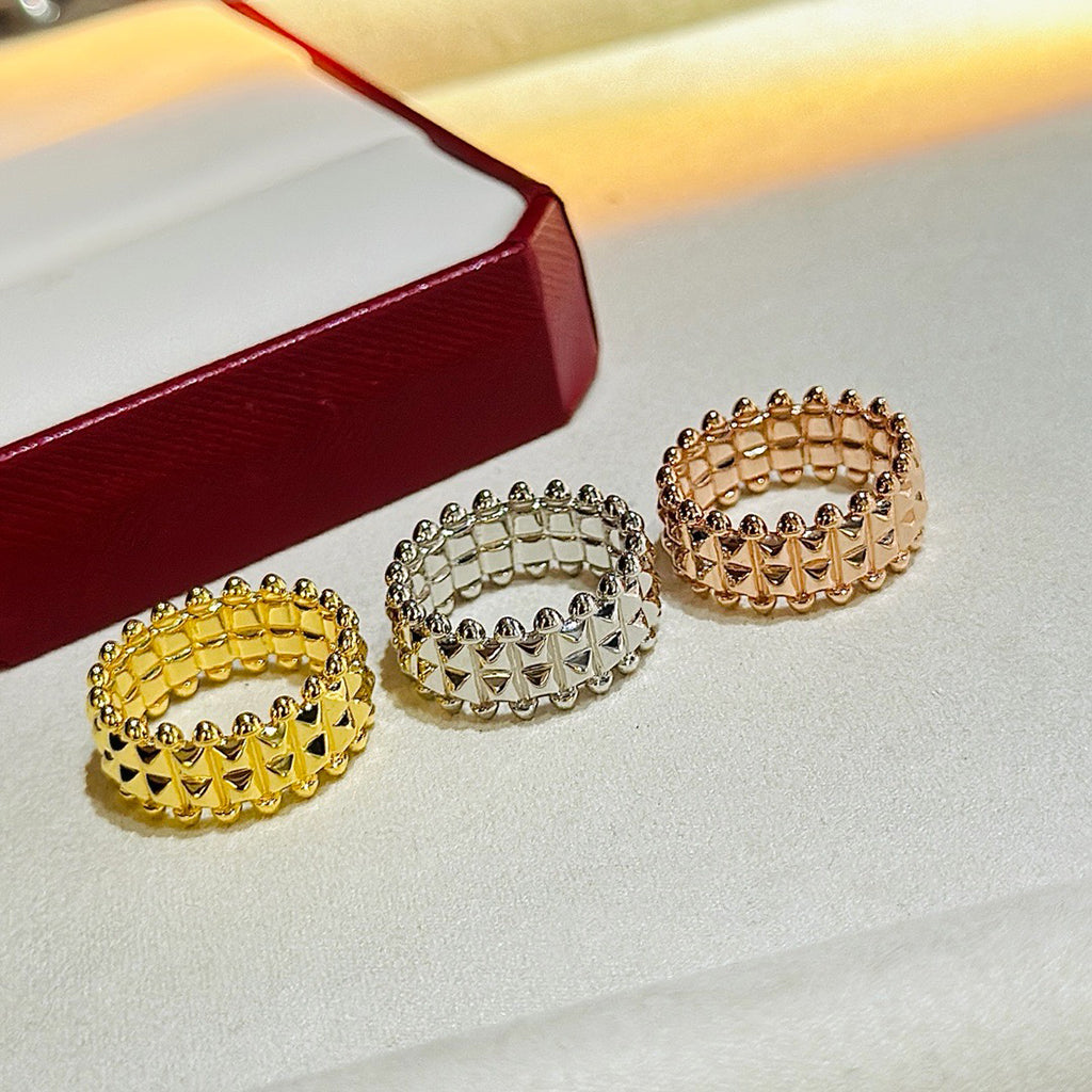 [Super CiCi] CLASH 9.2MM DOUBLE ROW RING