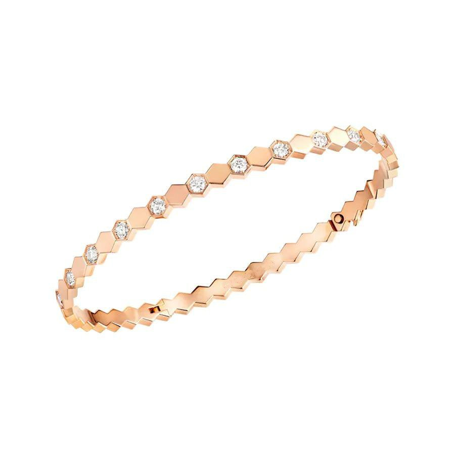 [Super CiCi ]BEE LOVE SILVER DIAMOND BRACELET