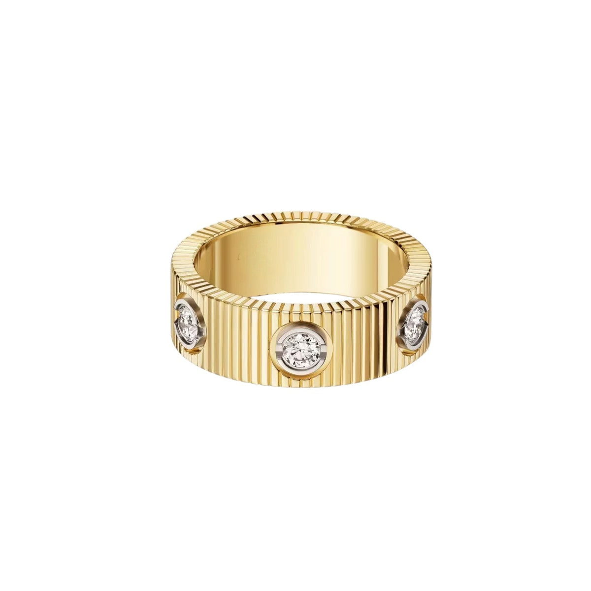 [Super CiCi]LOVE 6.5MM UNLIMITED RING, 6 DIAMONDS