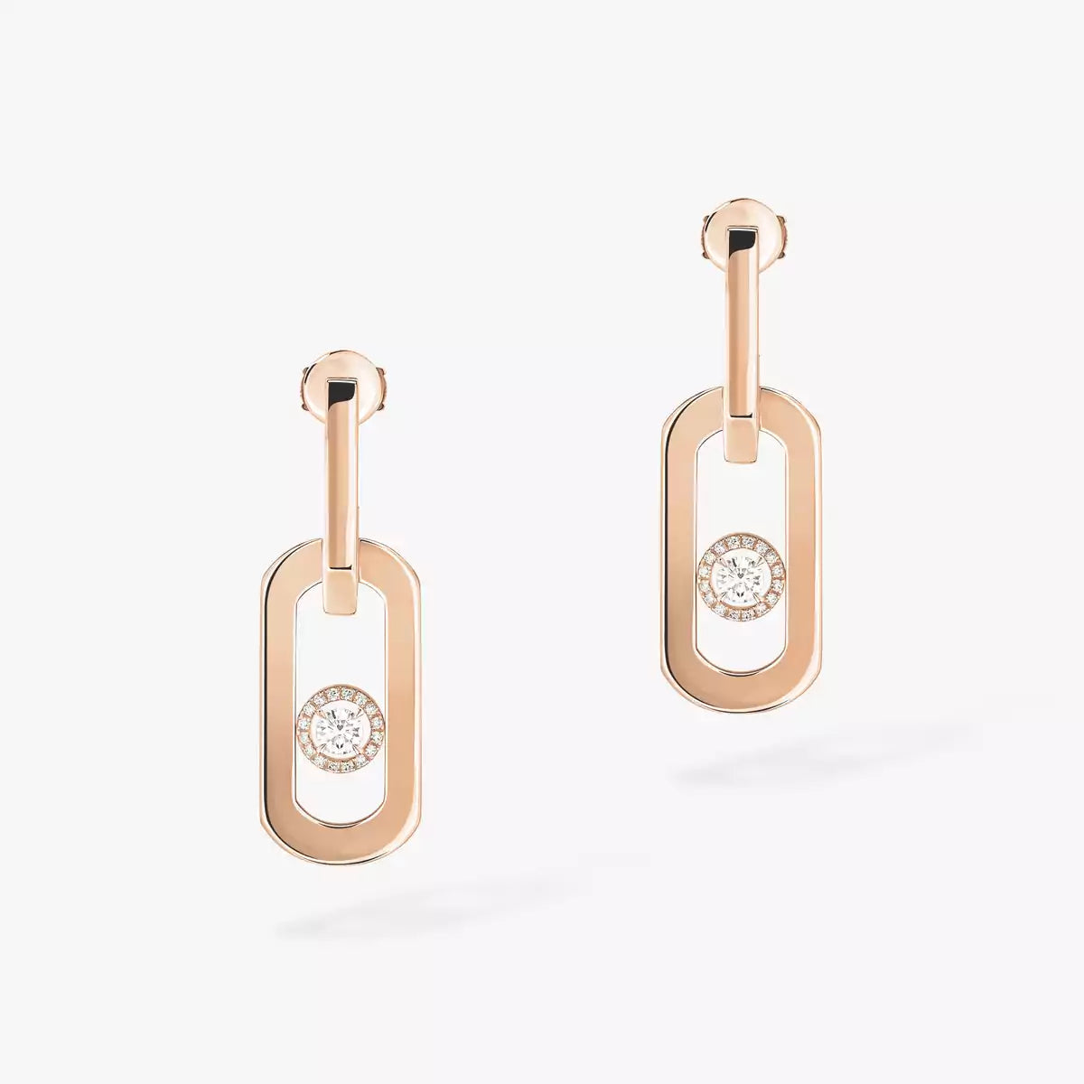 [Super CiCi]So Move XL Diamond Pendant Earrings
