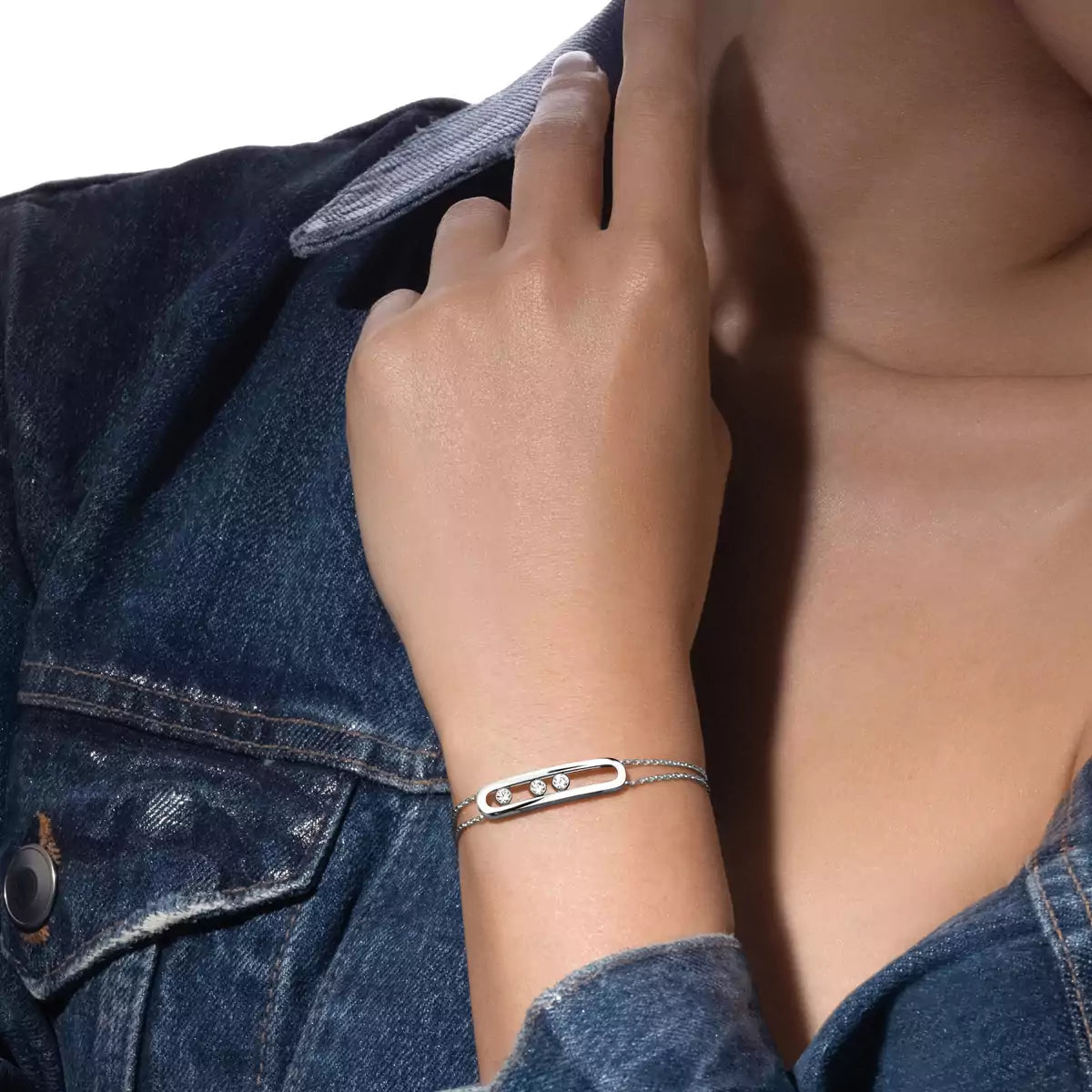 [Super CiCi]Lucky Eye Diamond Bracelet