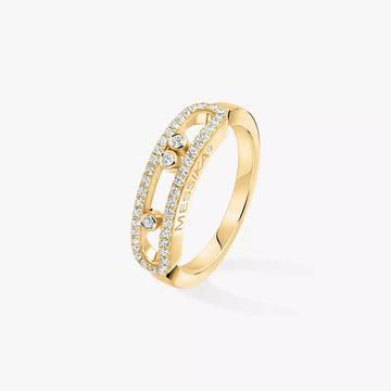 [Super CiCi] Baby Move Diamond Pave Ring