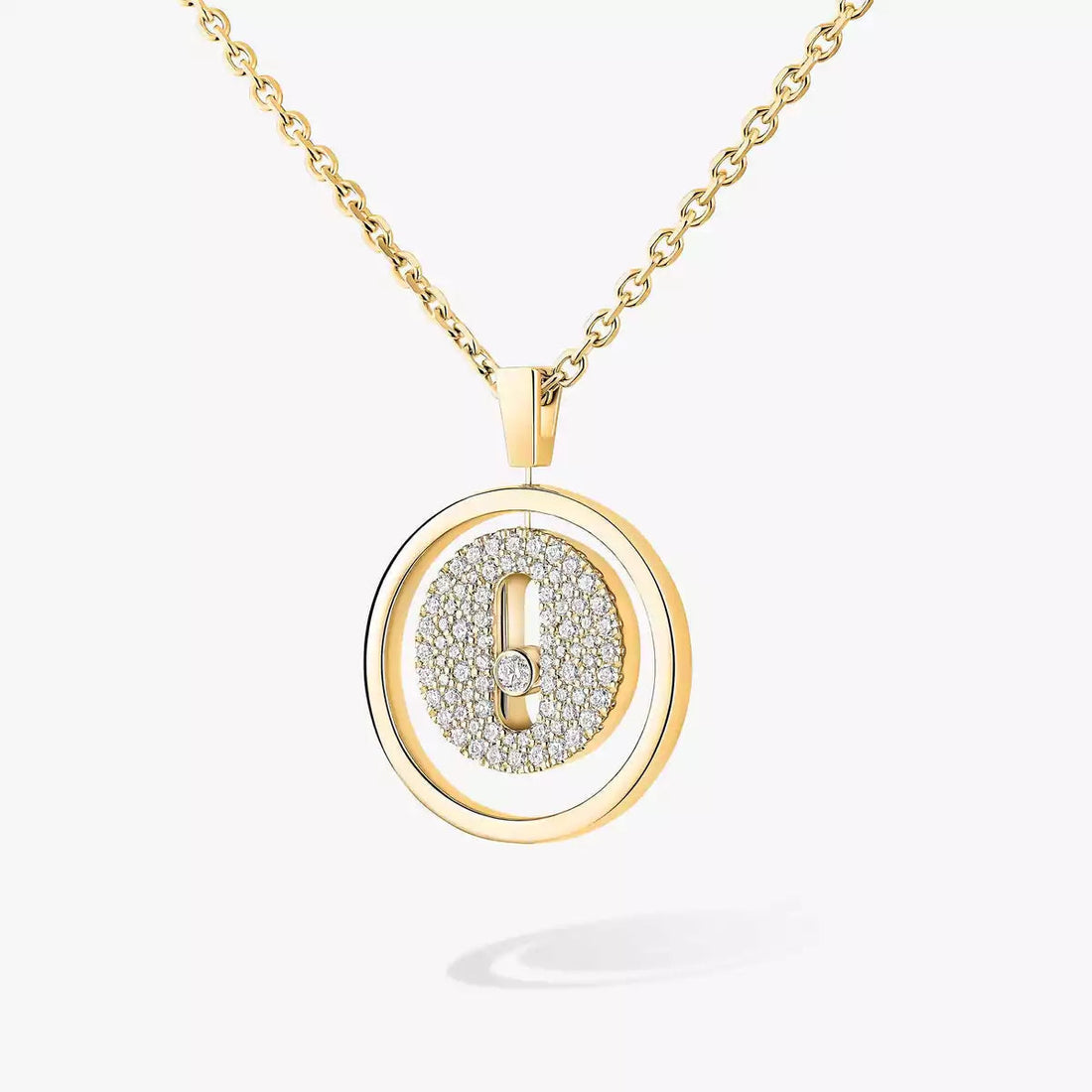 [Super CiCi] Lucky Move Diamond Necklace