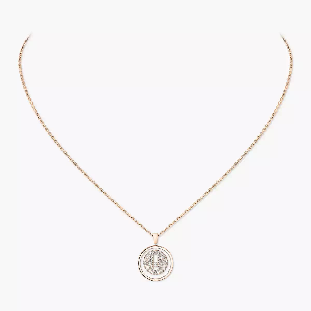 [Super CiCi] Lucky Move Diamond Necklace