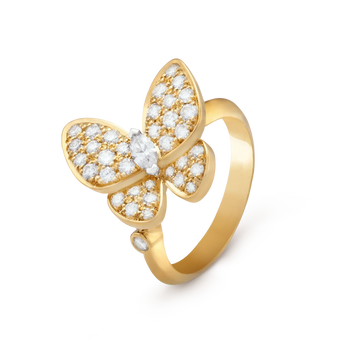 [Super CiCi ]BUTTERFLY DIAMOND RING