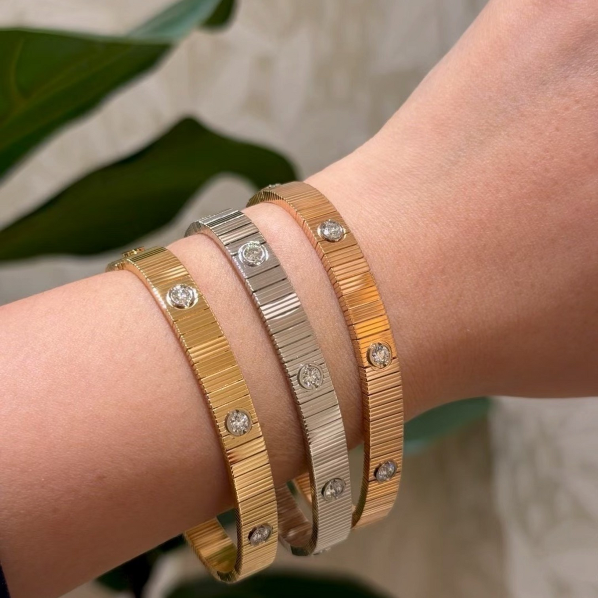 [Super CiCi]LOVE UNLIMITED BRACELET, DIAMONDS