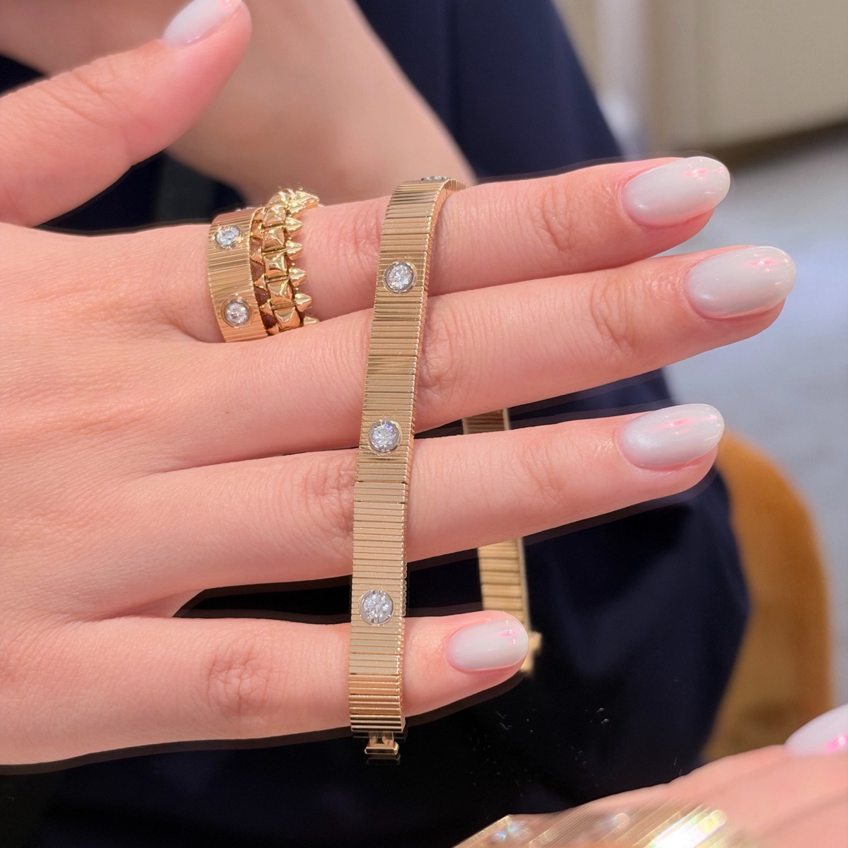 [Super CiCi]LOVE UNLIMITED BRACELET, DIAMONDS